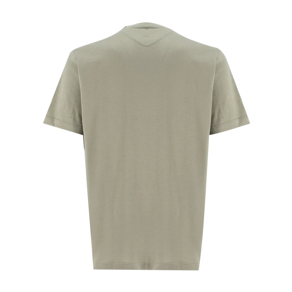 Eleventy Zak Crew-neck T-shirt Green Heren
