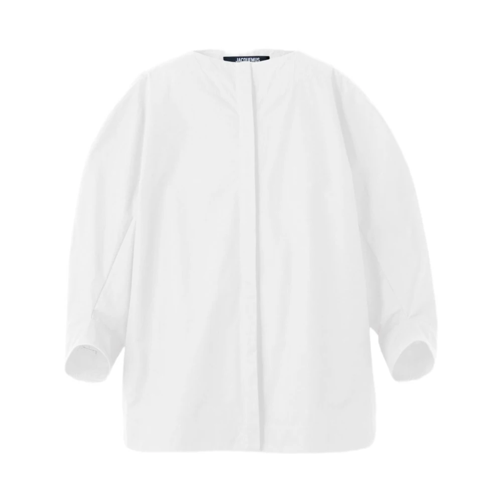 Jacquemus Donna Bianco Camicette S, New,