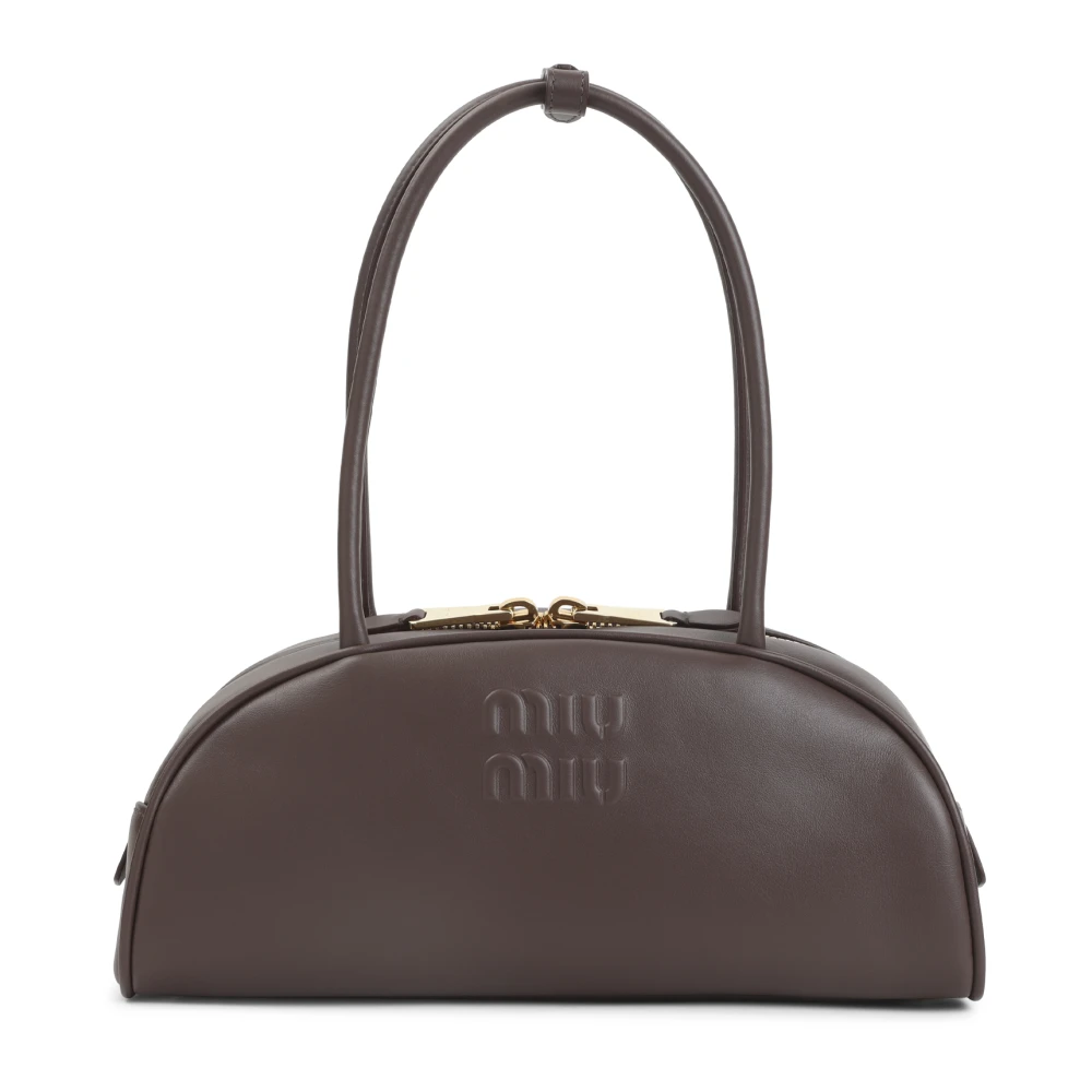 Miu Miu Beau Medium Leather Handbag - Image 5