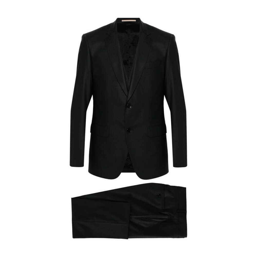 Hugo boss hot sale fitted suit