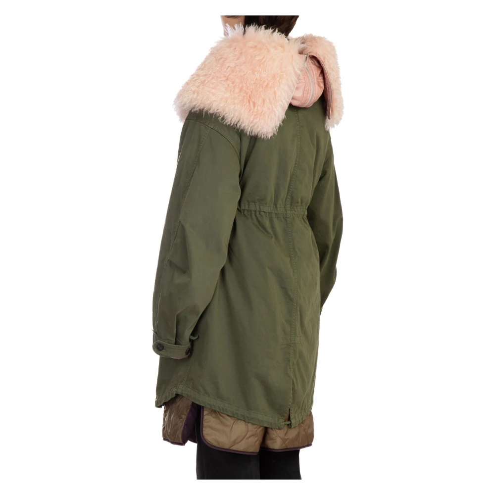Seafarer Gelaagde Parka met Harding Stijl Green Dames