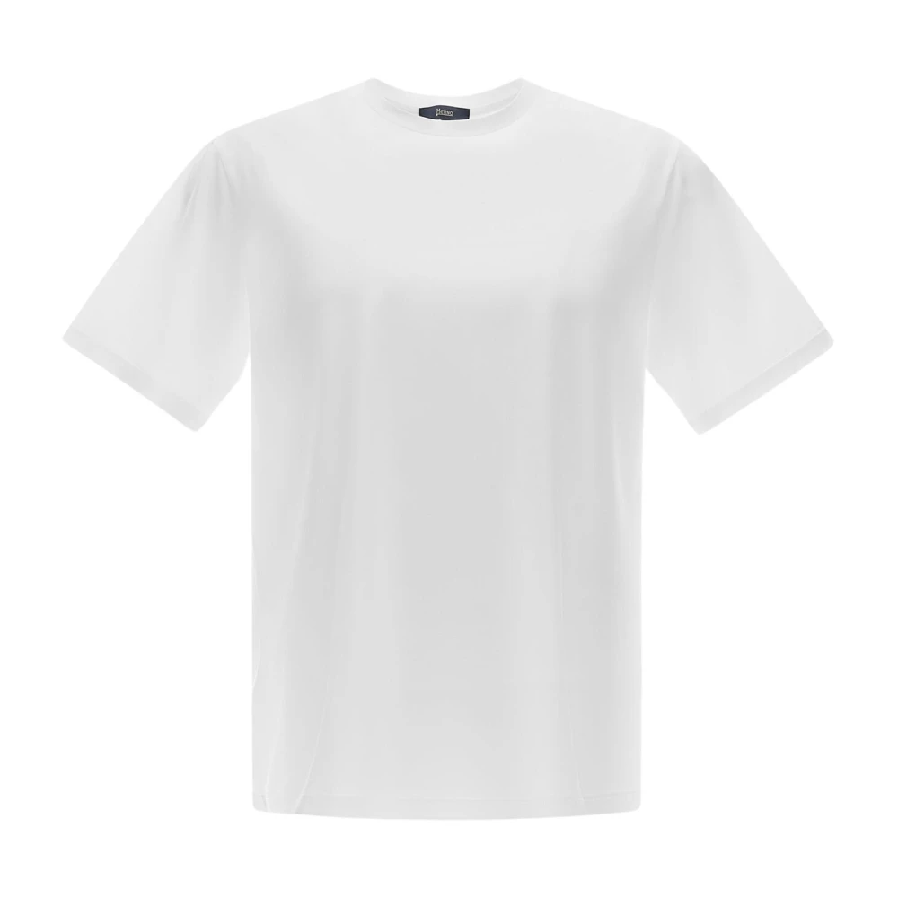 Herno - Tops > T-Shirts - White - Herno - Modalova