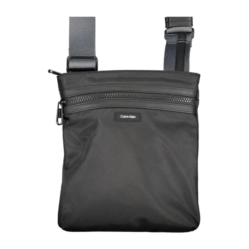 Calvin Klein Zwarte schoudertas met verstelbare band Black Heren