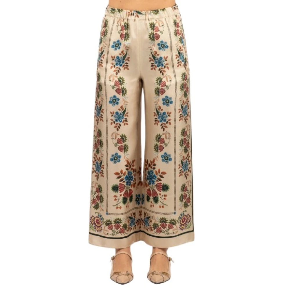 Weekend Max Mara Women's Multicolor Wide Trousers - Wide Trousers - 2XS - Trousers