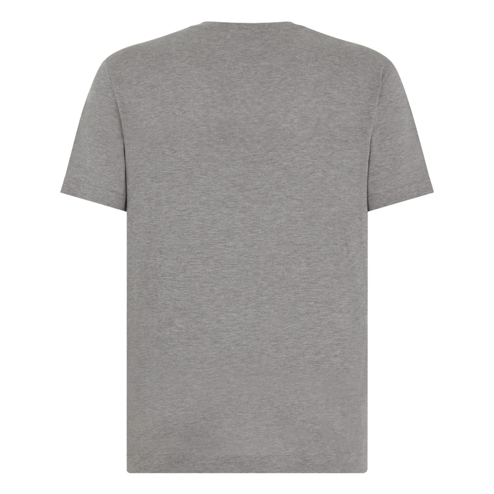 Dolce & Gabbana Italiaans Ontworpen T-Shirt Gray Heren