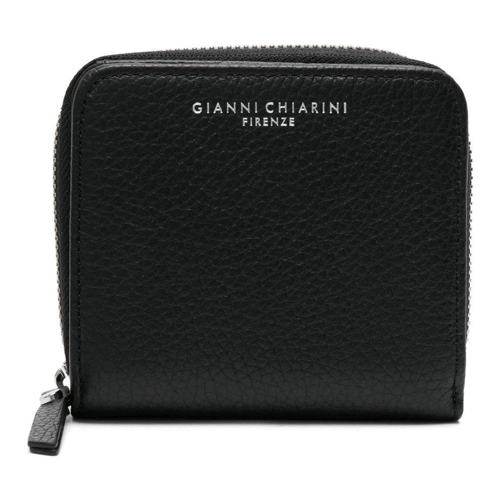 Gianni Chiarini Logo Print Portemonnee Black Dames