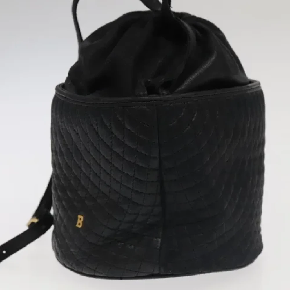 Bally Pre-owned Leather shoulder-bags Black Dames