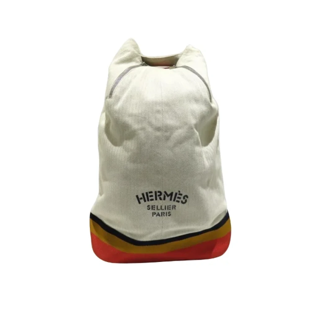 Hermès Vintage Pre-owned Cotton shoulder-bags Multicolor Dames