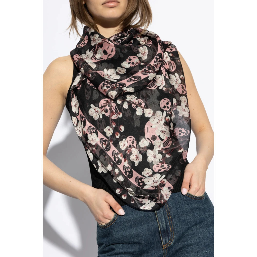 alexander mcqueen Zijden sjaal Multicolor Dames