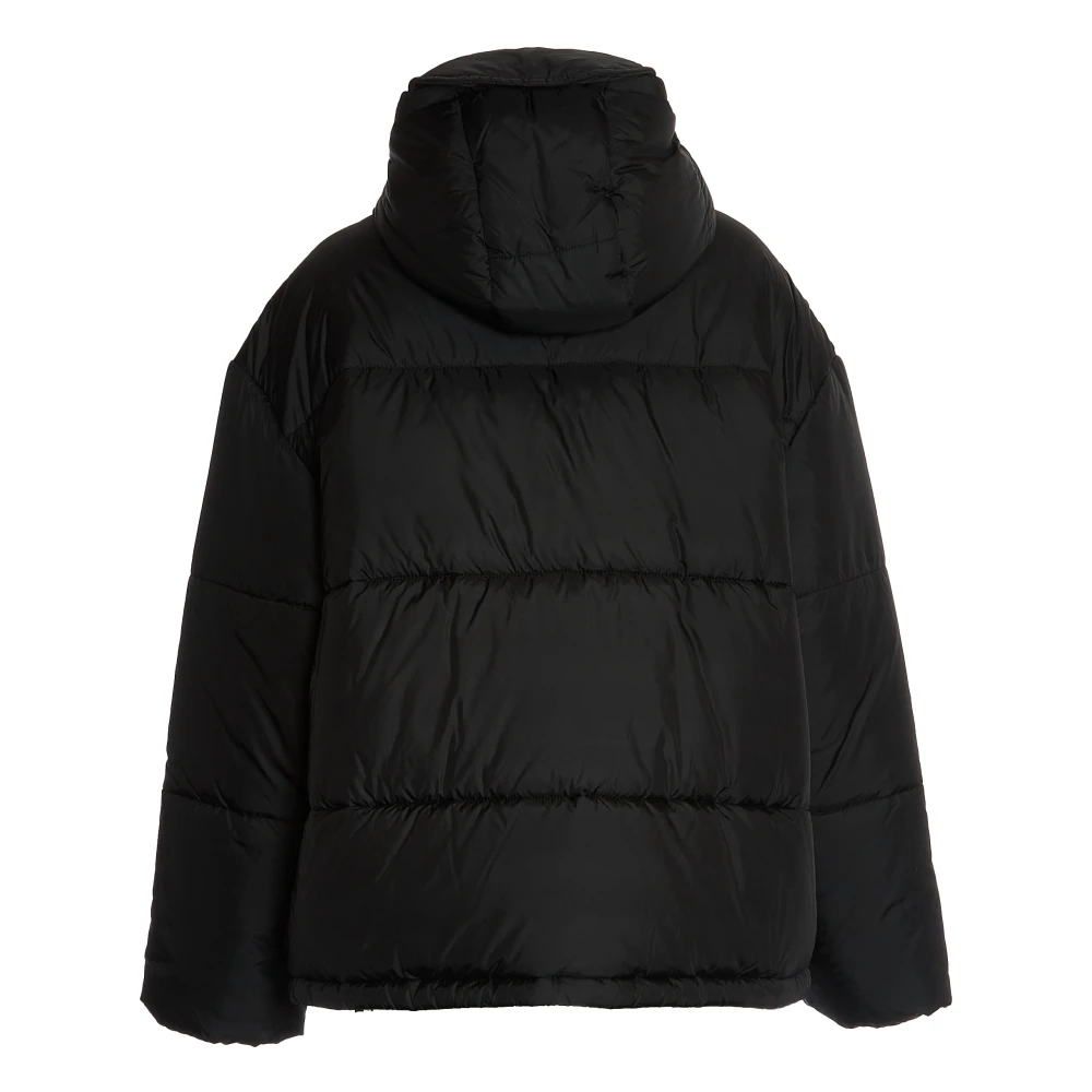 N21 Korte Oversized Donsjas in Nero Black Dames
