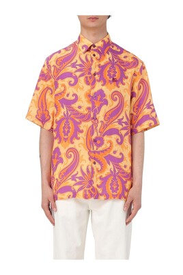orange-paisley-linen-polo-shirt