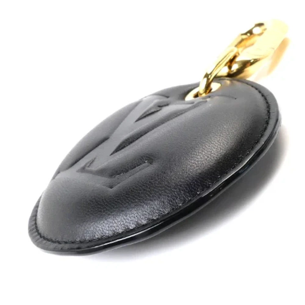 Louis Vuitton Vintage Pre-owned Leather home-office Black Dames