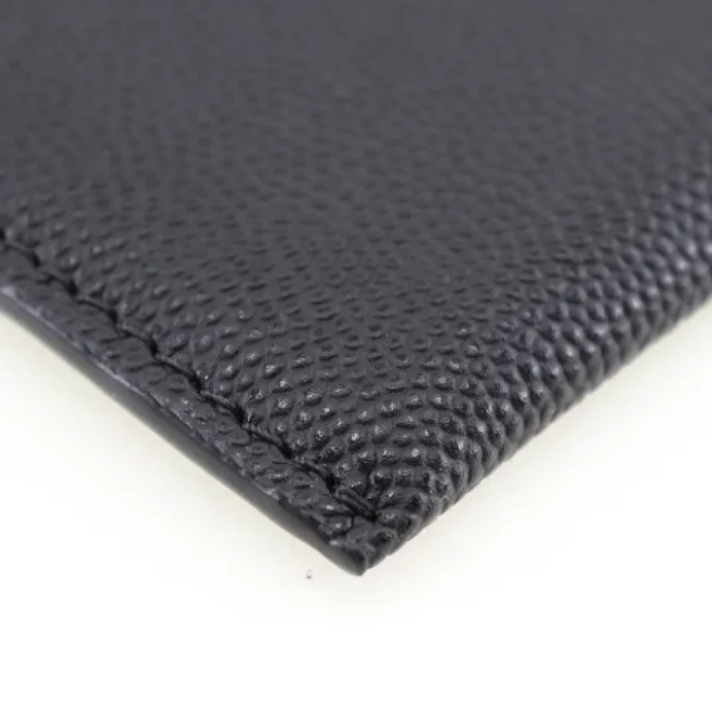 Burberry Vintage Pre-owned Leather wallets Black Dames