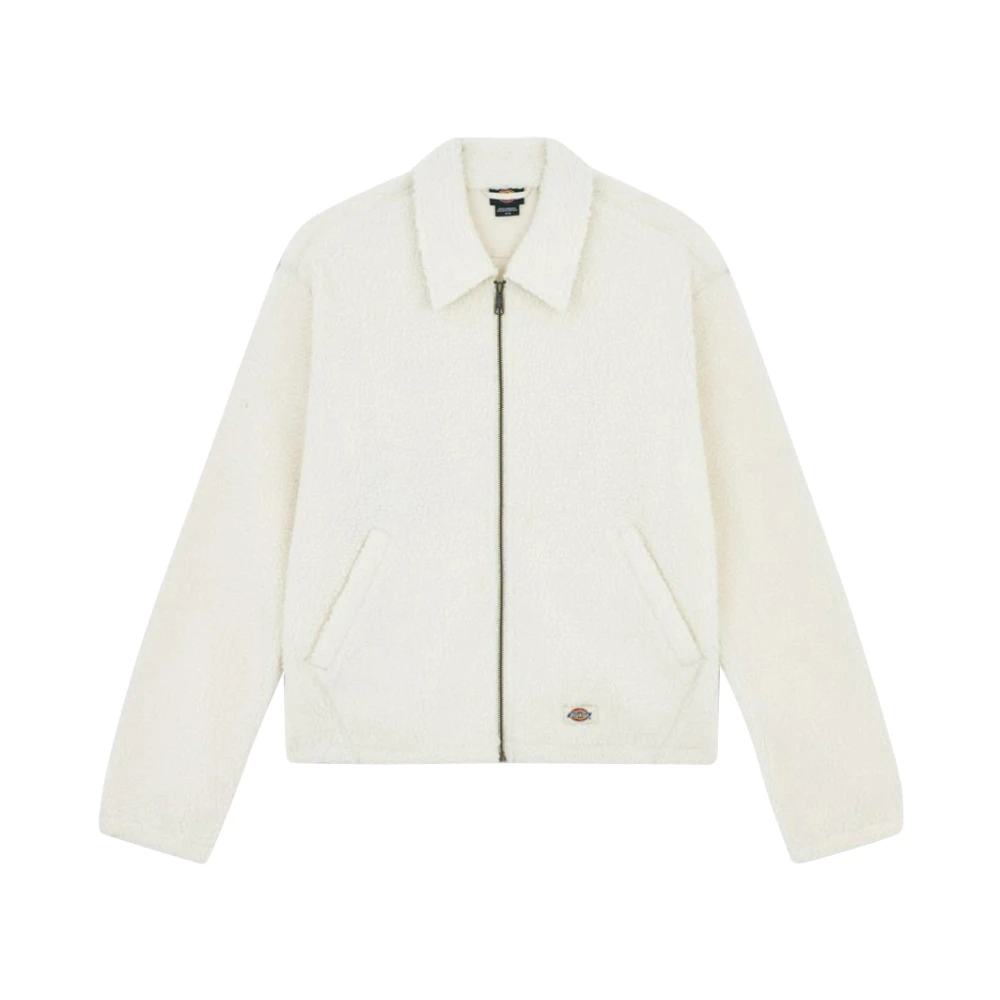 Dickies Hoge Pile Eisenhower Jas White Heren