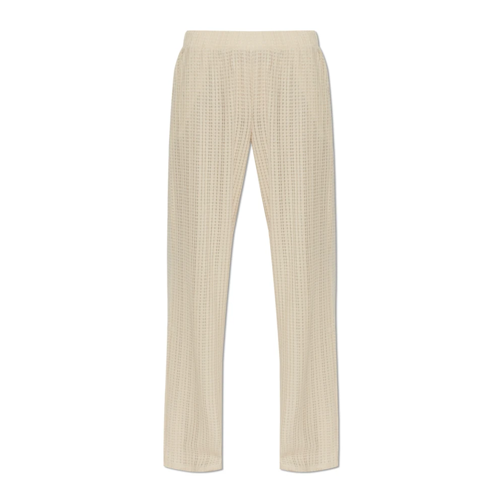 Hanro Donna Beige Pantaloni, L, New,