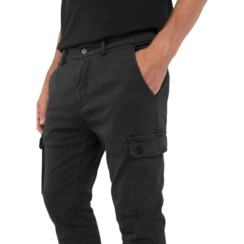 Replay Zwarte denim jeans Black Heren