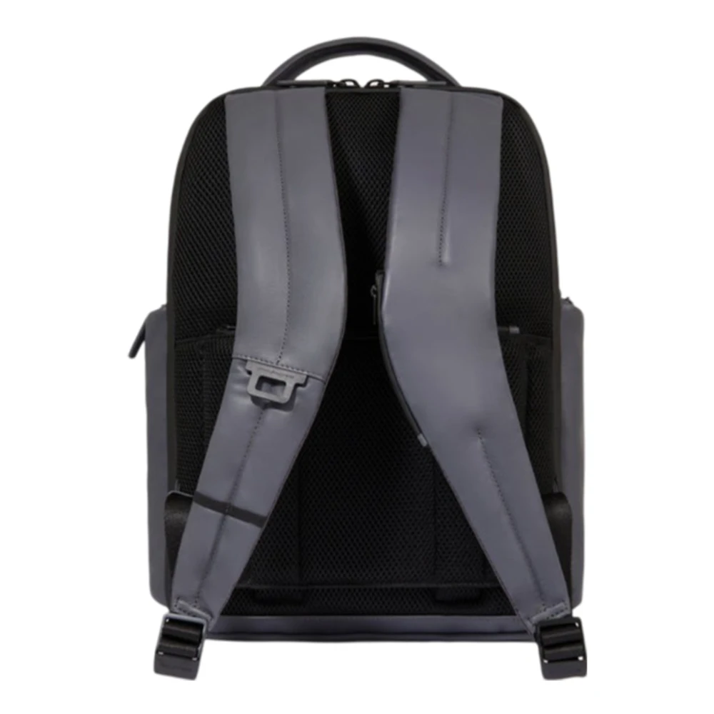 Piquadro Grijze Rugzak Fast-Check Anti-Fraud Rfid Gray Unisex