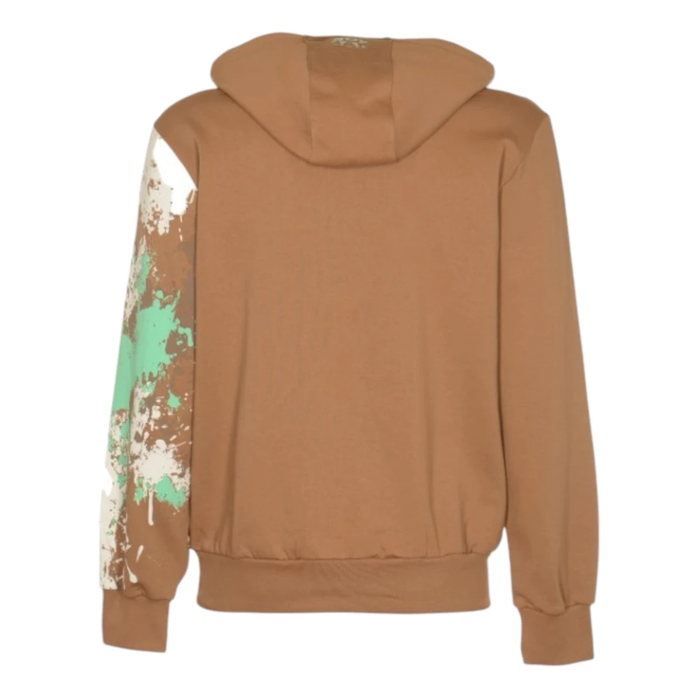 Barrow Hoodies voor volwassenen 100% katoen Brown Heren