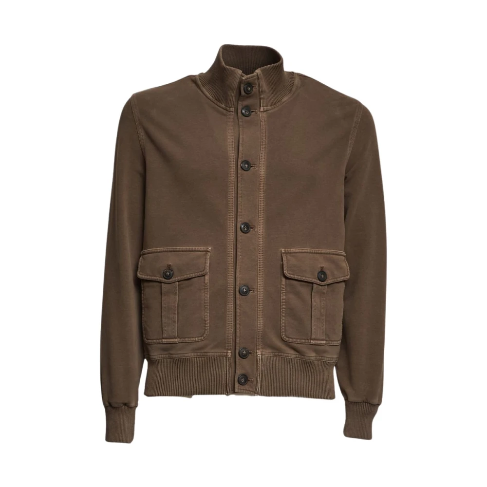 Circolo 1901 Men's Brown Bomber Jacket - Bomber Jackets - 2XL - Jackets