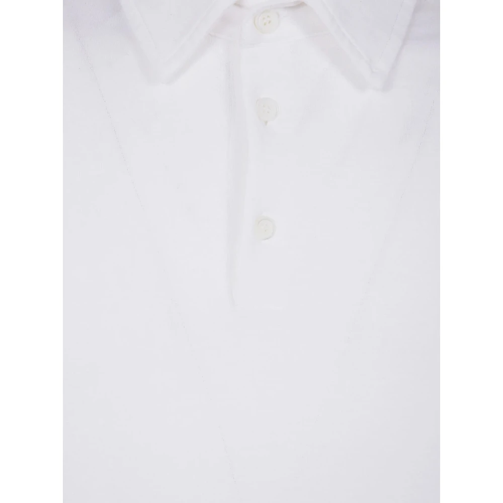 Zanone Klassiek Polo Shirt Z0001 White Heren