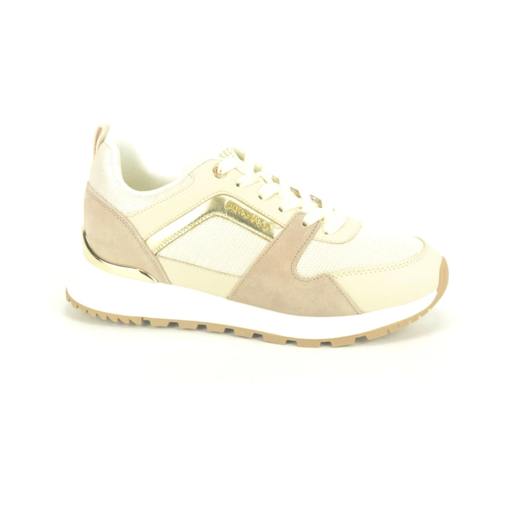 Skechers Combi Runner N. gekleed Dames Schoenen Beige