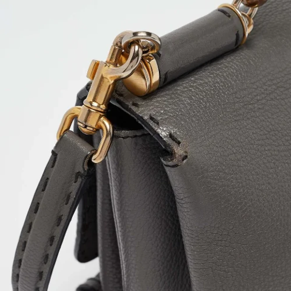 Dolce & Gabbana Pre-owned Leather handbags Gray Dames