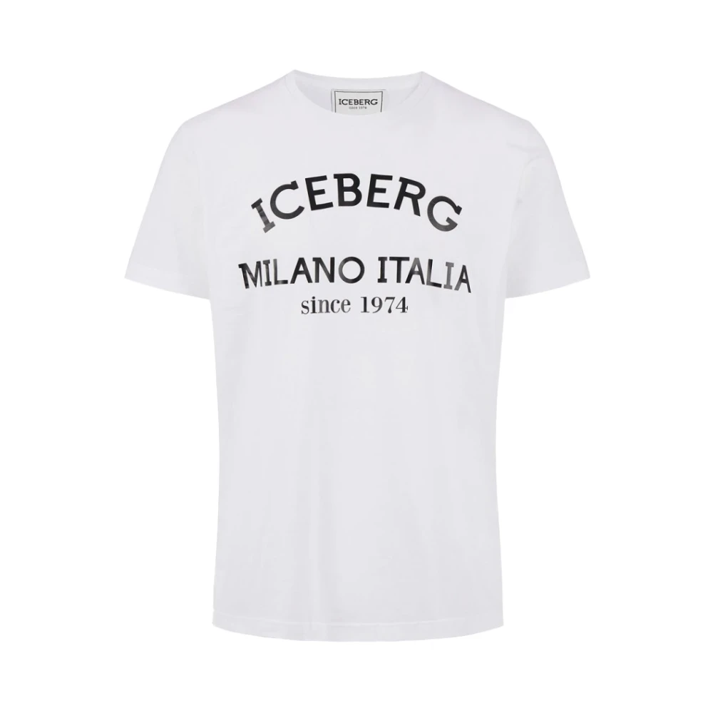 Iceberg Men's White T-Shirt - T-Shirts - S - Tops