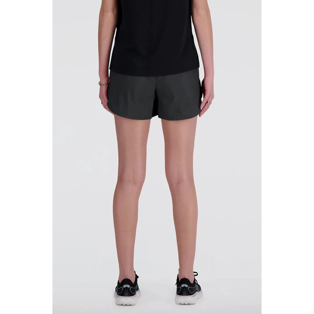 New Balance Verschoven Korte Broek Gray Dames