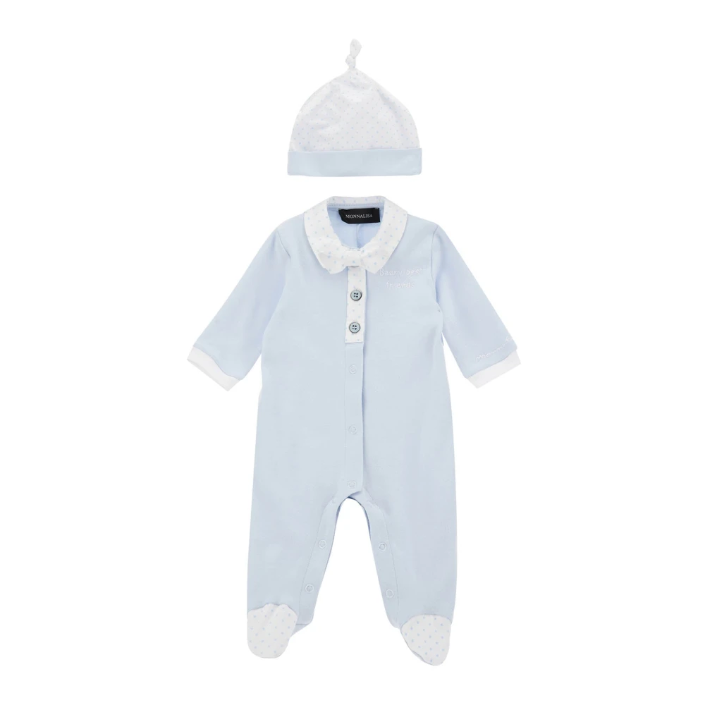Monnalisa Boys Blue Bodies & Sets, 1 M, Cotton Set