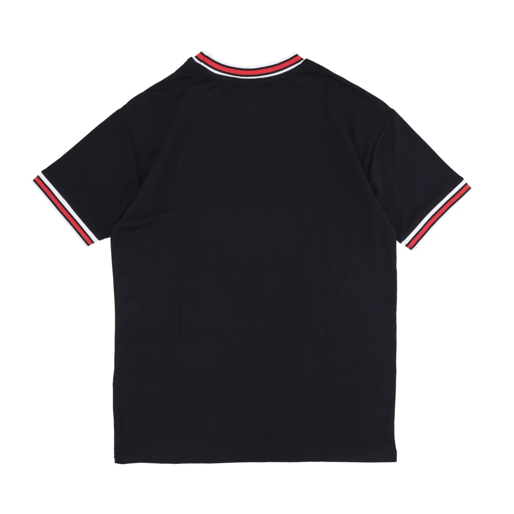 new era Chicago Bulls Logo Mesh Tee Black Heren