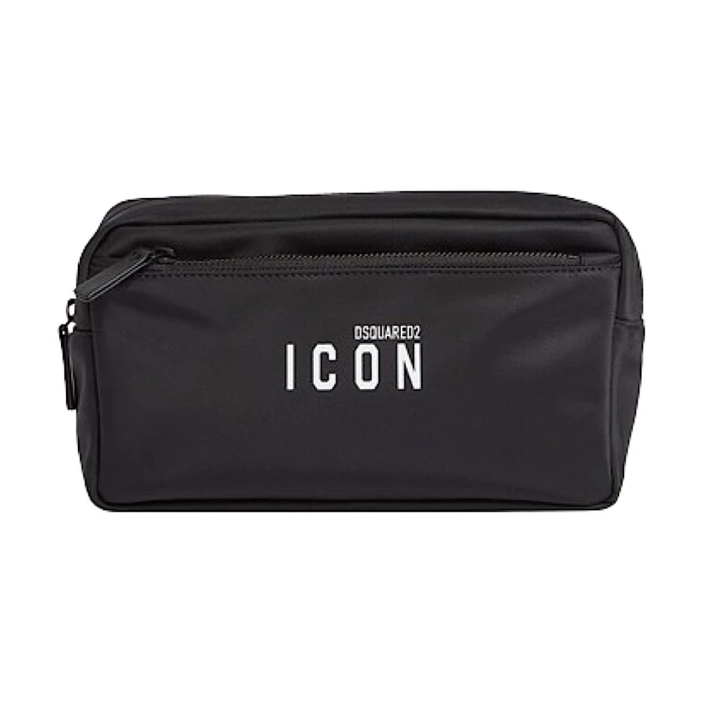 Dsquared2 Reis Beauty Case Icon Black Heren