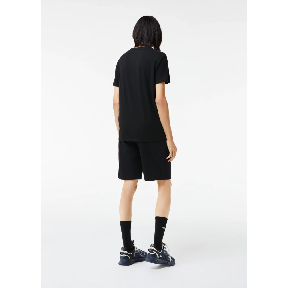 Lacoste Iconisch Minimalistisch T-Shirt Black Heren
