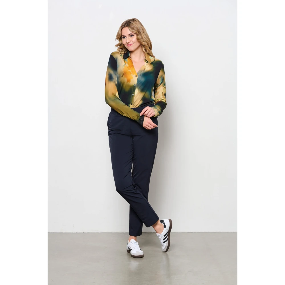 &Co Woman Overhemd met lange mouwen effen kleur Multicolor Dames