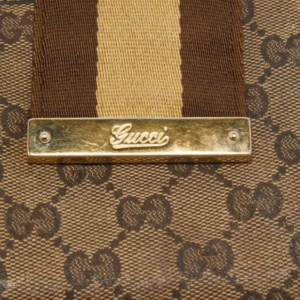Gucci Vintage Pre-owned Coated canvas wallets Multicolor Dames