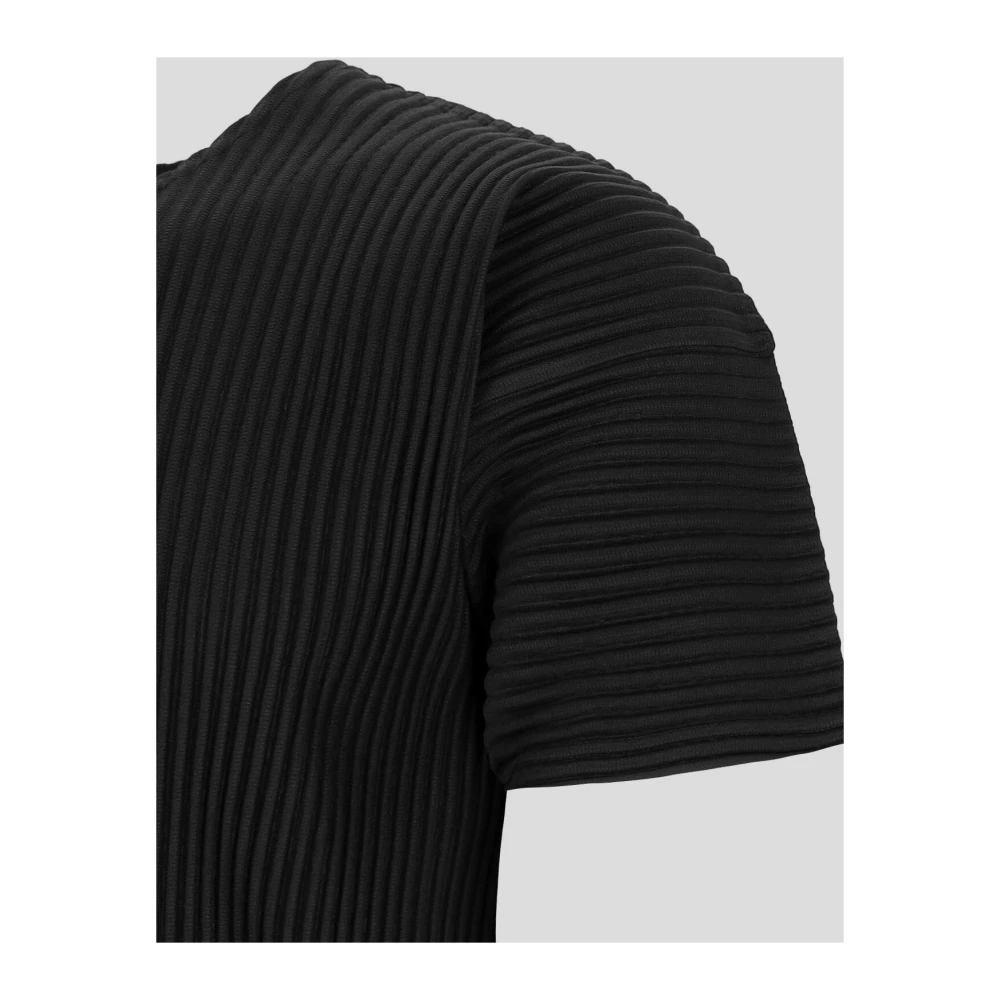 Issey Miyake Herenmode T-shirt Black Heren