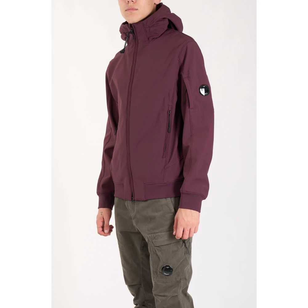 C.P. Company Shell-R Hoodie Jas Purple Heren