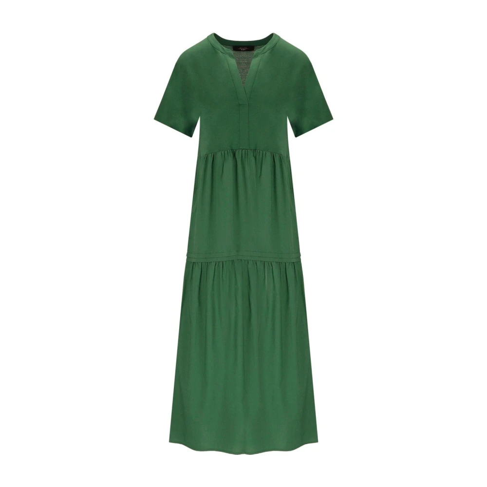 Weekend Max Mara Mujer Verde Vestidos, Talla: M