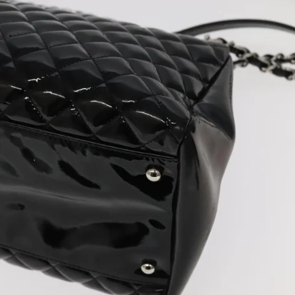 Chanel Vintage Pre-owned Canvas chanel-bags Black Dames