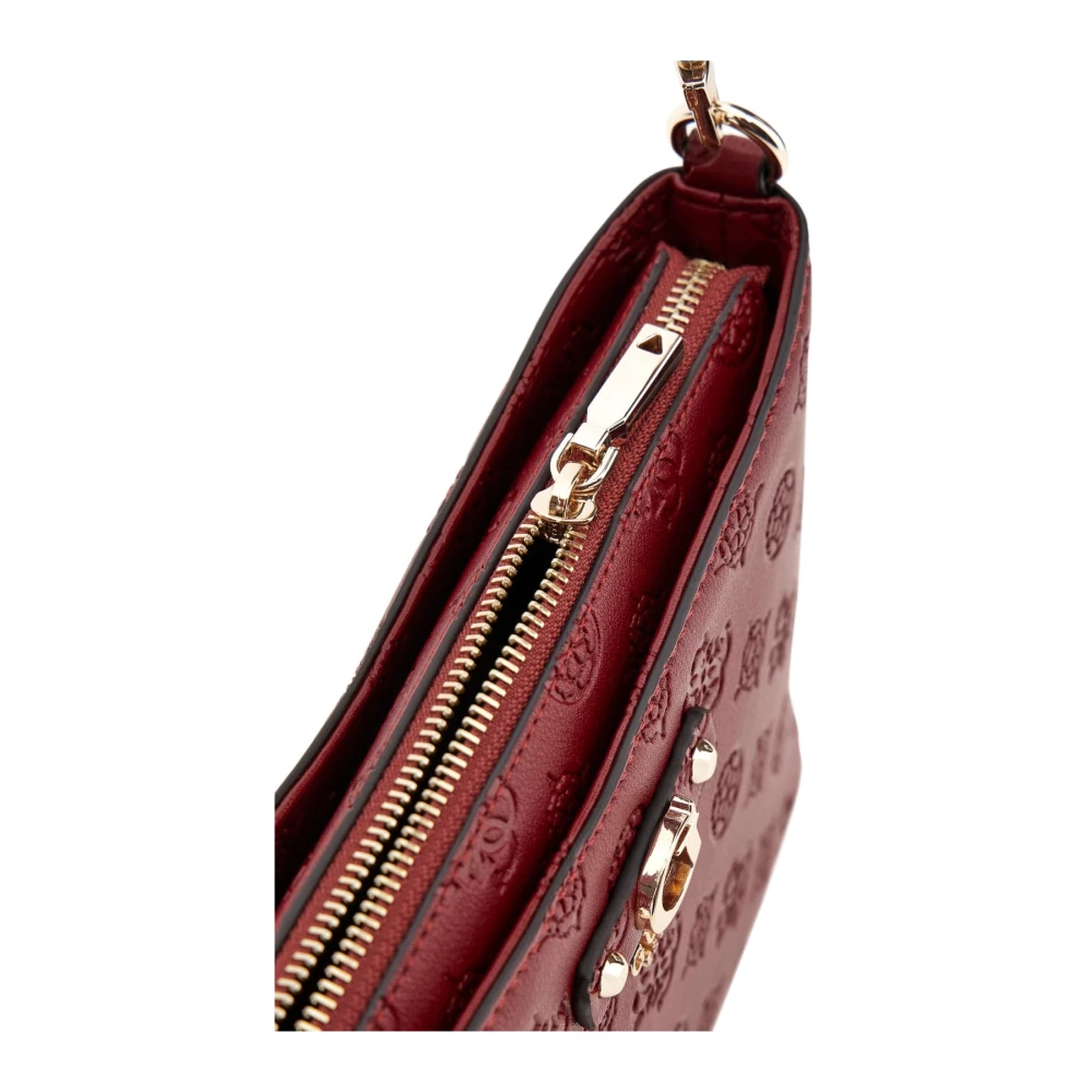 Guess Stijlvolle Schoudertas in Claret Red Dames