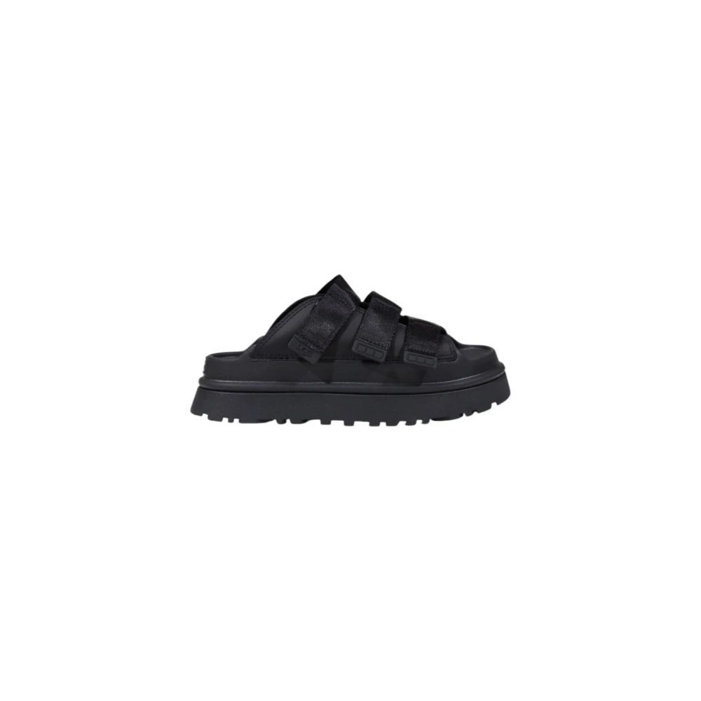 Ugg Women's Black Sliders, 7 Uk, Slip-On Slippers For