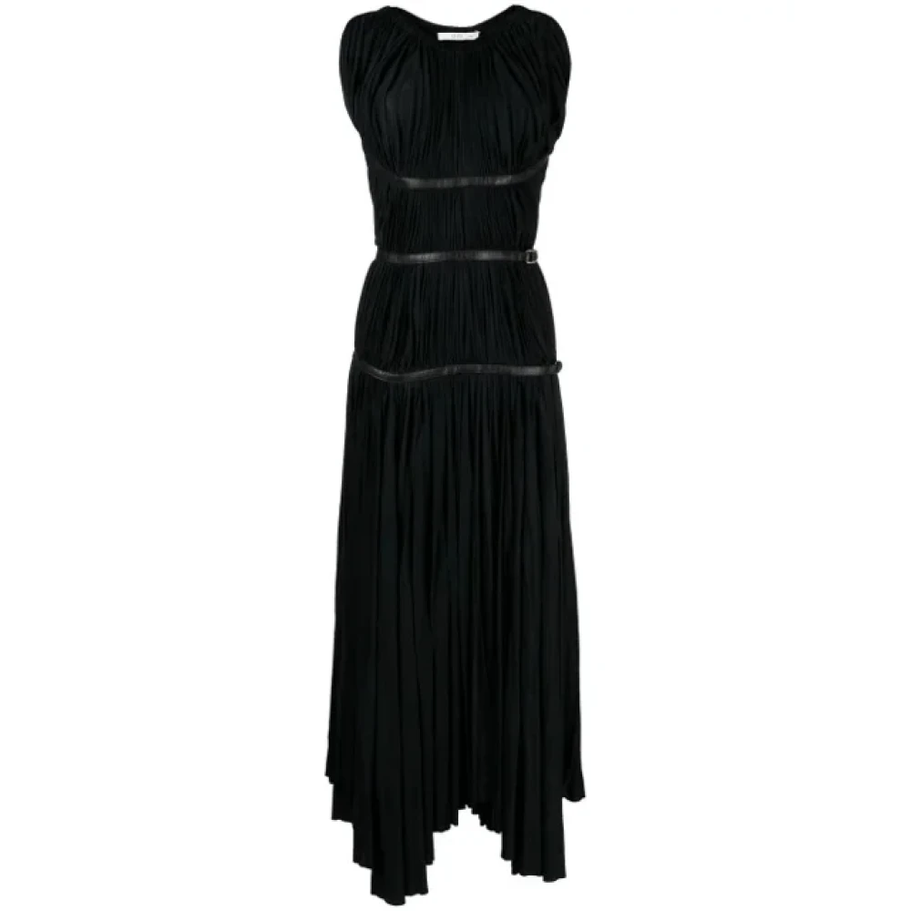 Prada Vintage Pre-owned Cotton dresses Black Dames
