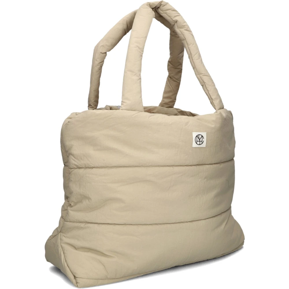 moss copenhagen Beige Icon Shopper Tas Beige Unisex