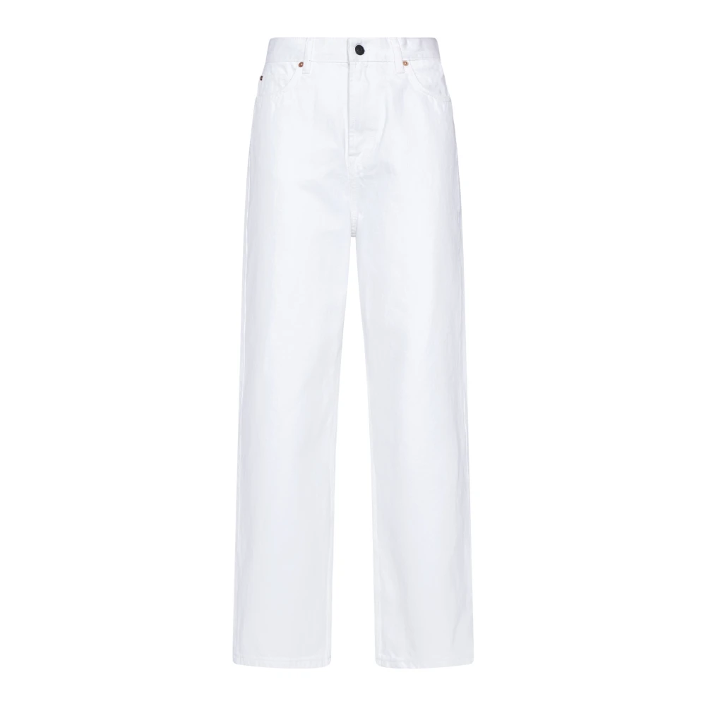 Wardrobe.nyc Vita Low Rise Jeans White, Dam