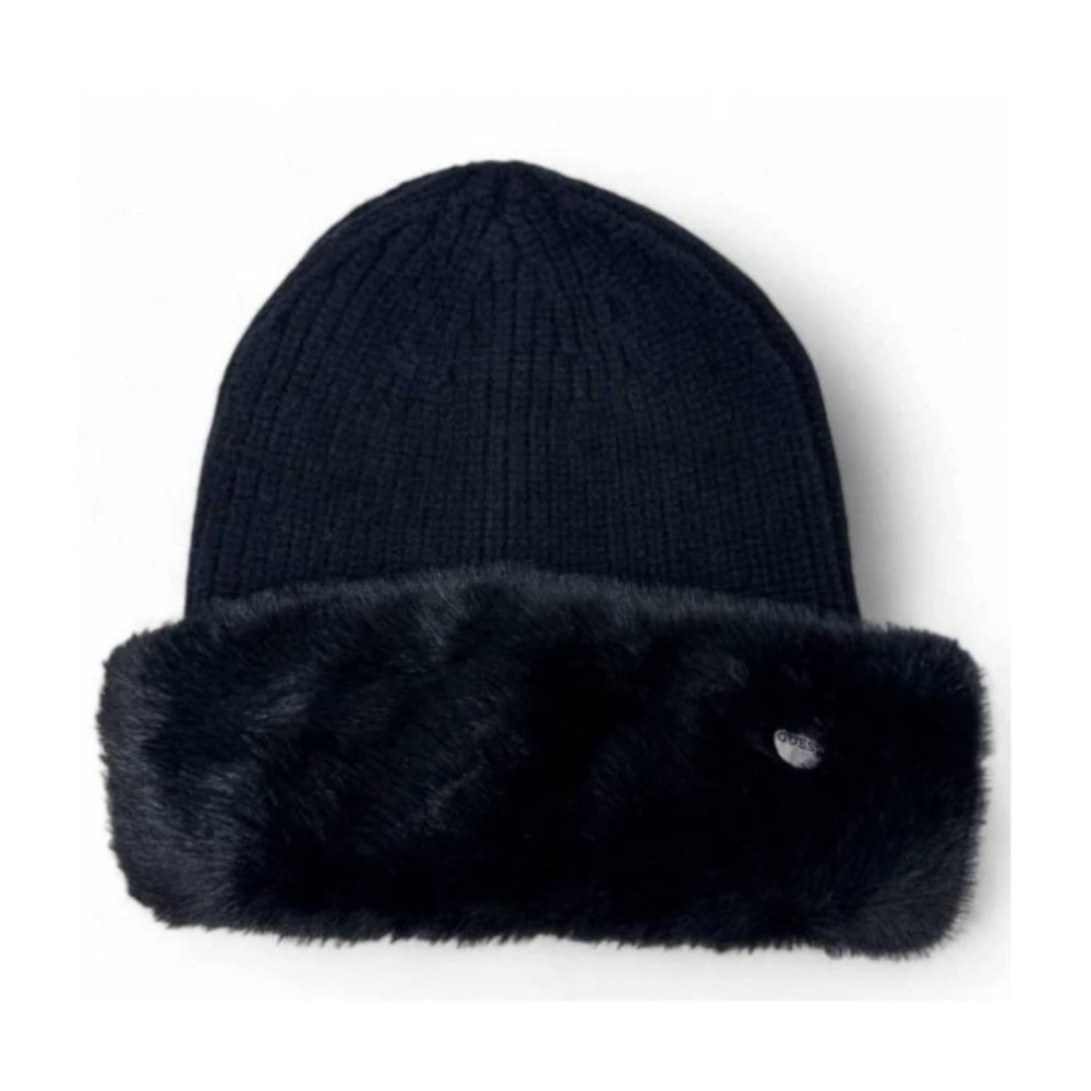 Guess Dames Logo Hoed Black Dames