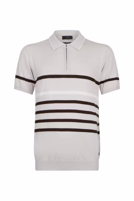 polo-en-maille-zippe