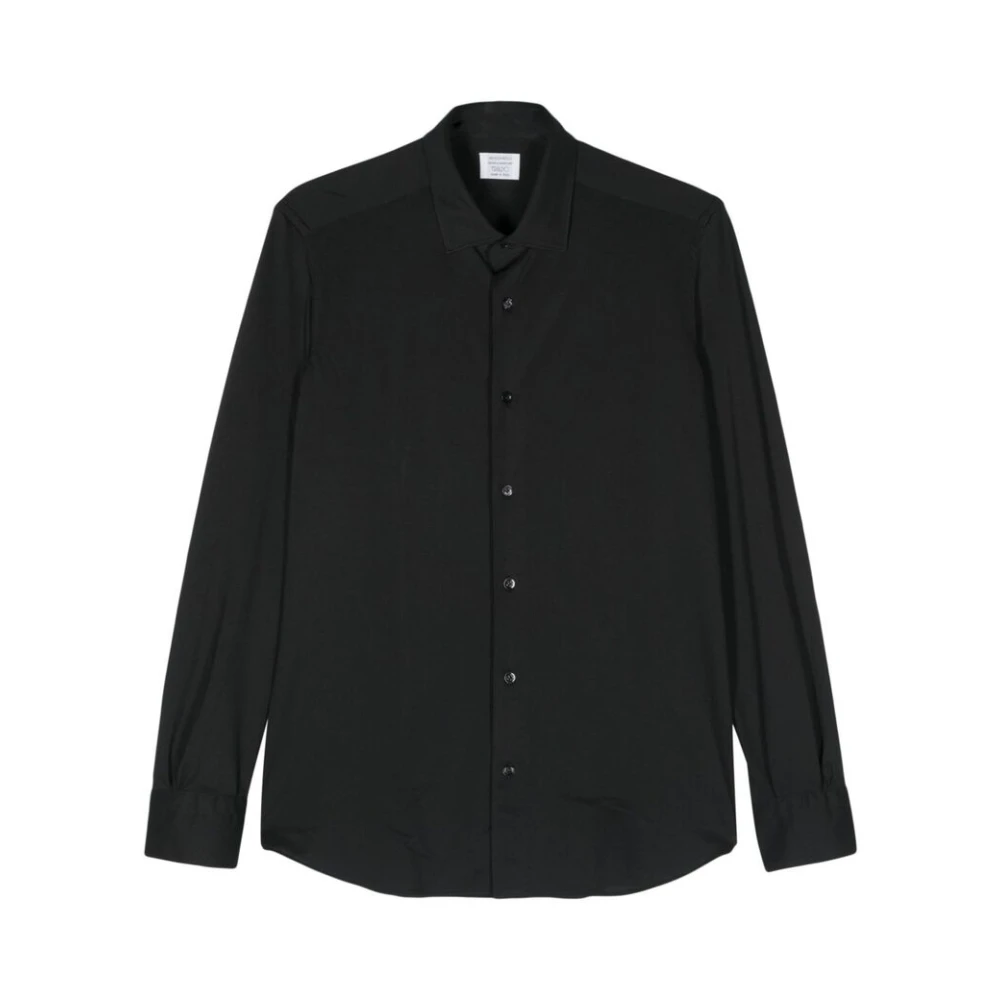 Mazzarelli Casual Shirts Black Heren