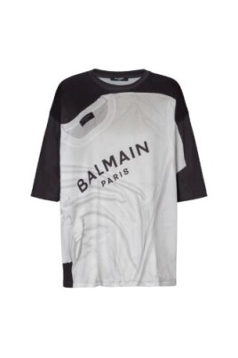 t-shirt-peint-noir-gris