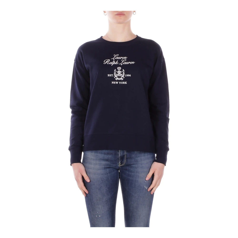 Ralph Lauren Donna Blu Felpe, M, New,