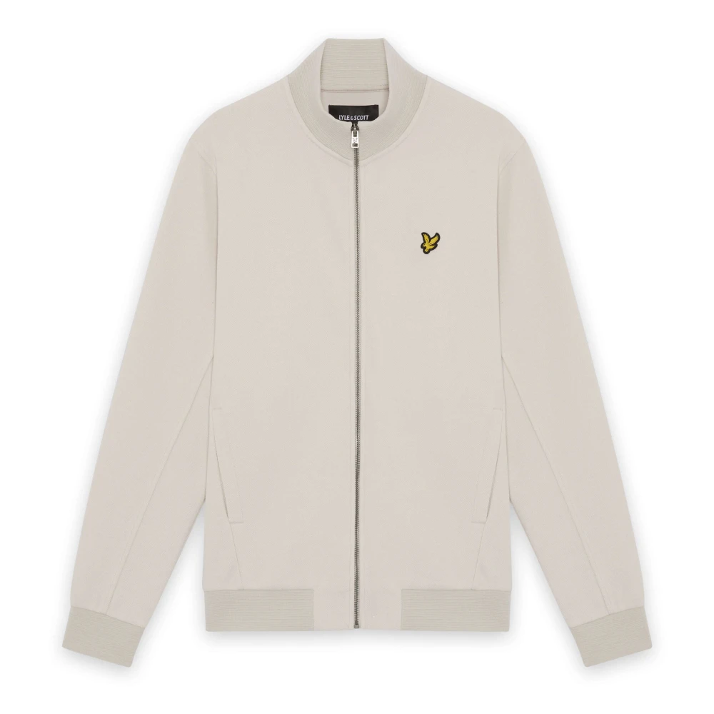 Lyle & Scott Men's Pink Pique Zip Through Sweatshirt - Zip-Throughs - Xs - Sweatshirts & Hoodies