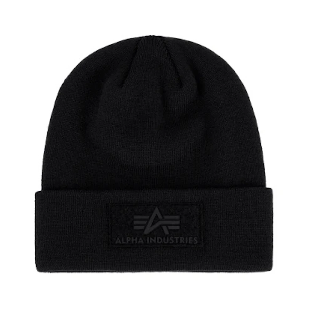 Alpha industries Klassieke Beanie met Moderne Functionaliteit Black